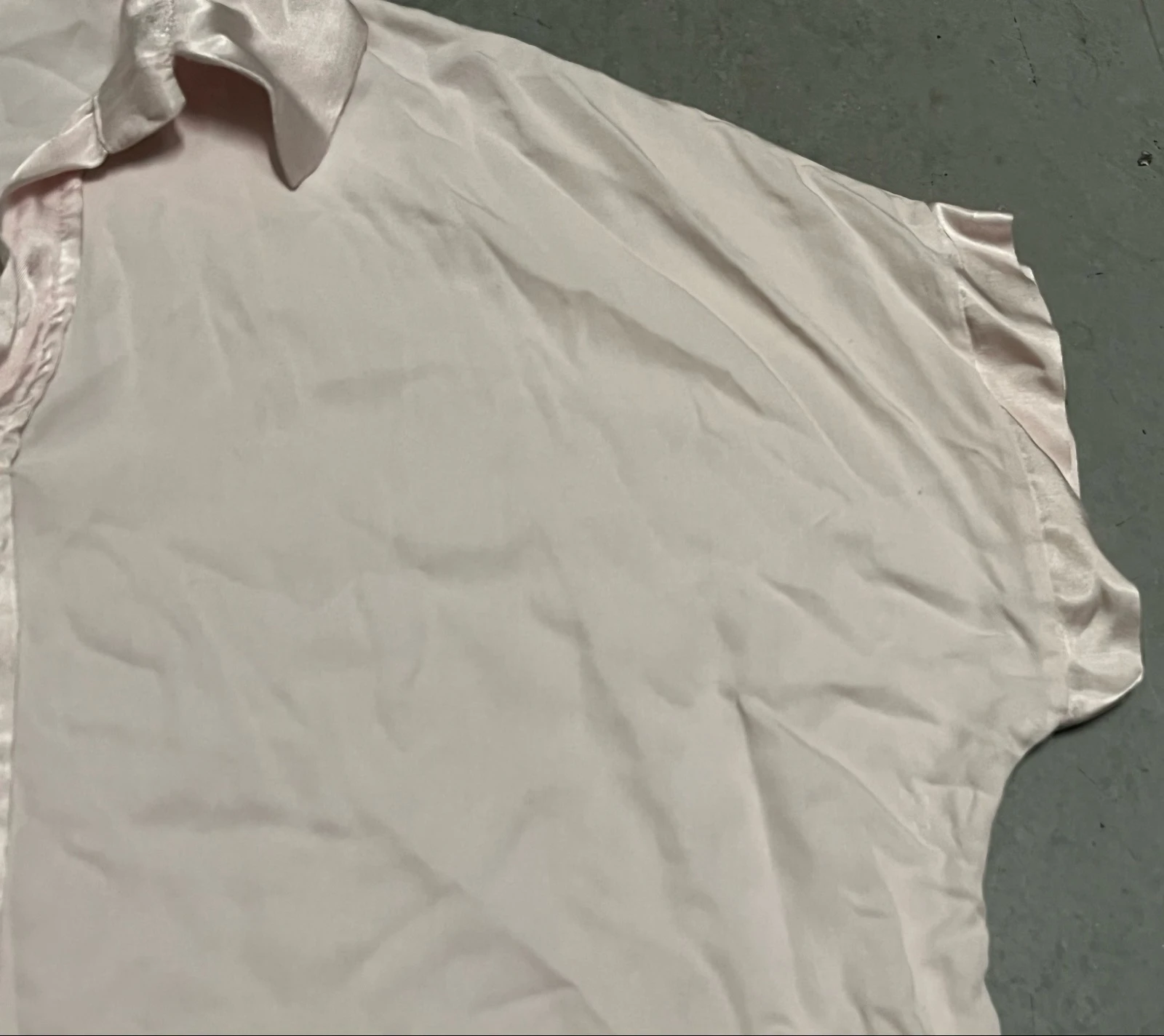 Blusa de cetim e viscose rosa – photo 11